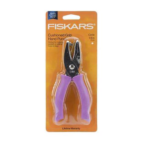 Dziurkacz ozdobny Fiskars szczypcowy 3,1mm Kółko